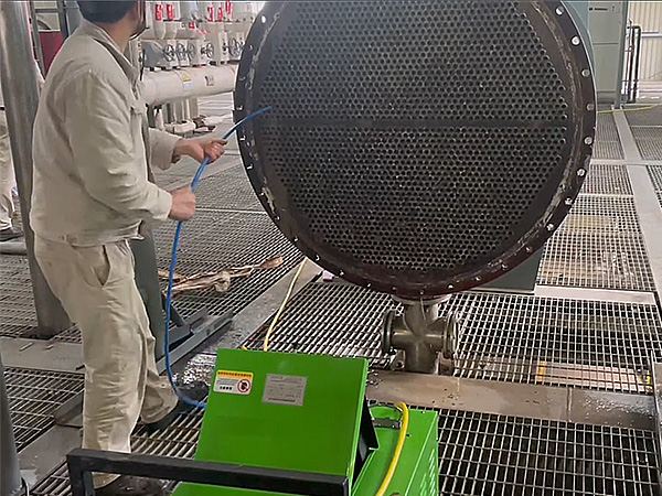 換熱器堵死管道疏通